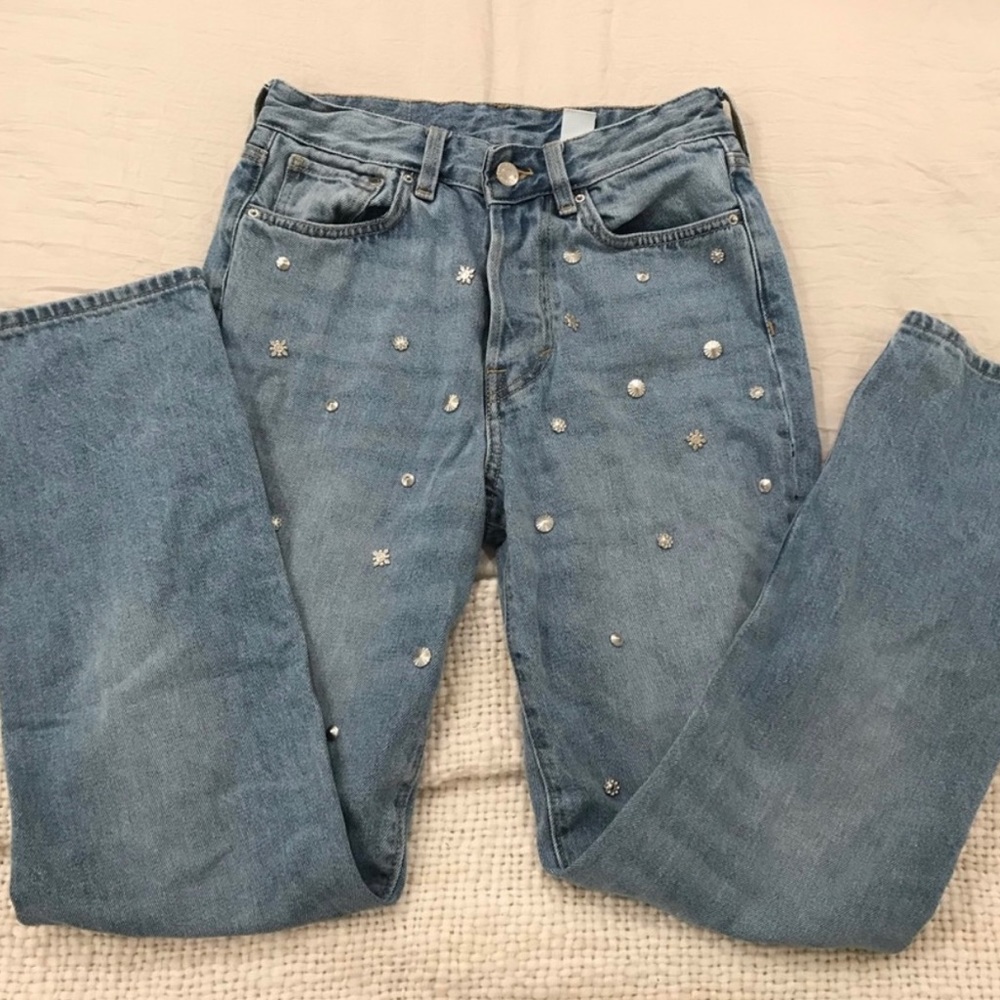 High waist jeans